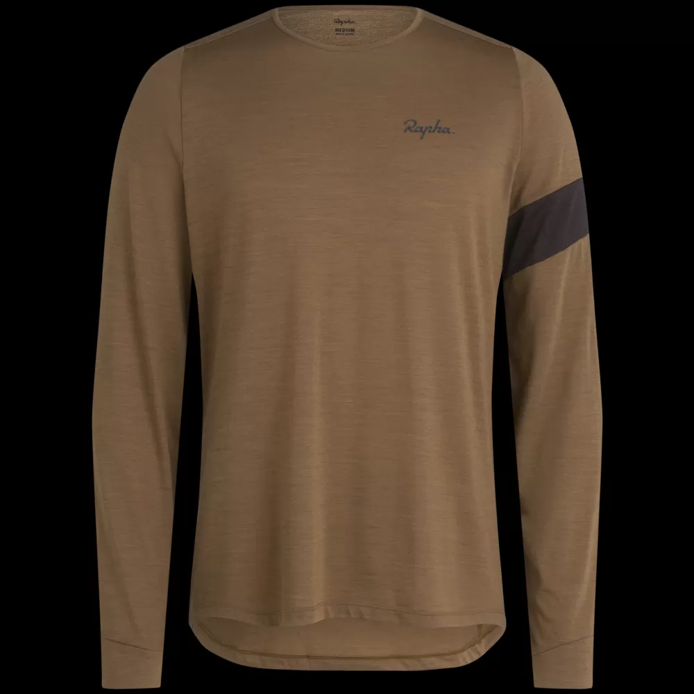 Best Sale Men'S Trail Merino Long Sleeve T-Shirt Trikot,Jacken & Oberteile