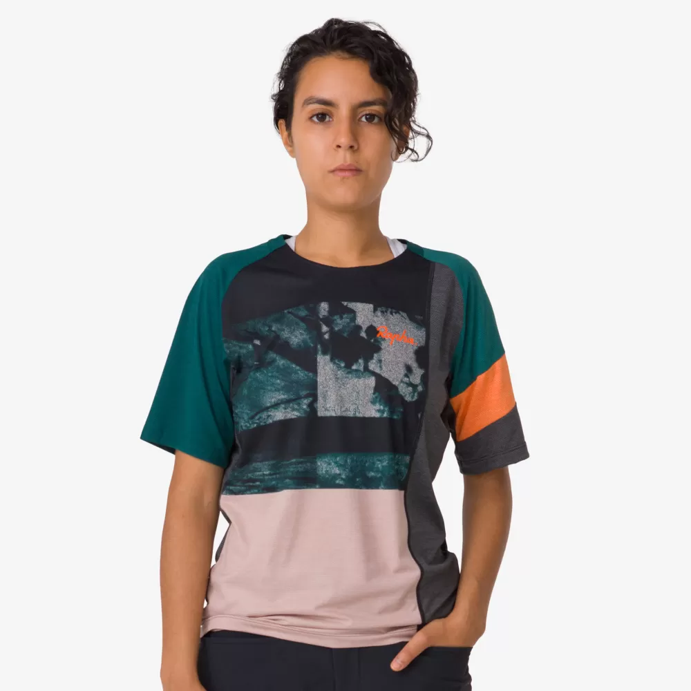 Best Sale Women'S Printed Trail Technical T-Shirt Trikot,Jacken & Oberteile